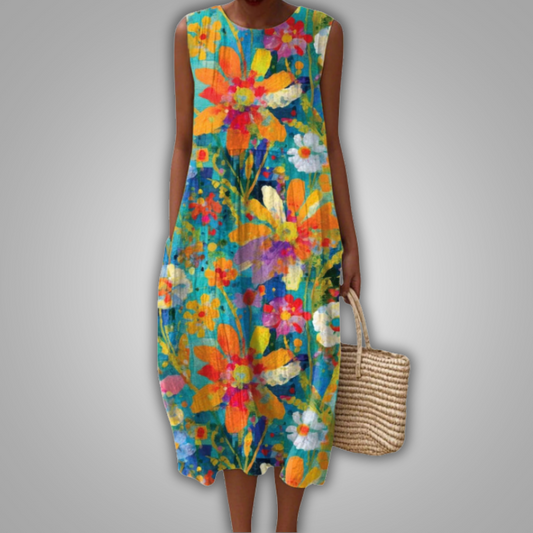 Solene | Vestito Tropic Bloom