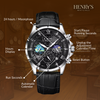 Orologio Elegante con Fase Lunare