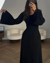 Aiah - Elegante Abito Maxi Tricot