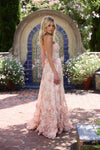 VESTITO IN TESSUTO TAPPETO ROSA COTONE