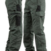 Men's Tactical Cargo Pants- Multi Functional Zippered Pockets for Hiking Construction Travel All Seasons