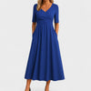 Joanna – Elegante Vestito Midi per Ogni Occasione