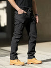 Carlo — Pantaloni Cargo in Tessuto Elastico