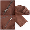 Ameliora - Giacca in Pelle Casual Elegante