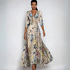 Leviana™ | Abito Portafoglio Floreale Elegante