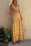 Dixie | Abito Maxi Chic con Dettagli Cut-Out