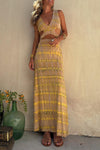 Dixie | Abito Maxi Chic con Dettagli Cut-Out