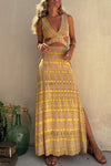 Dixie | Abito Maxi Chic con Dettagli Cut-Out
