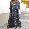 Leviana™ | Abito Midi Floreale Elegante