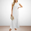 Emma - Maxi Dress Antirughe Lungo e Fluttuante