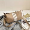 Borsa a Tracolla Casual a Righe da Donna