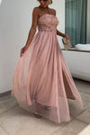 Ari - Abito Maxi con Spacco alla Moda