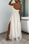 Ari - Abito Maxi con Spacco alla Moda