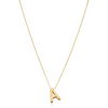 Leonora - Collana con Iniziale in Oro 18k