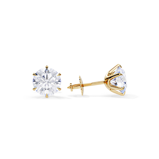 Viola - Orecchini in oro 18k
