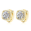 Vilda – Orecchini quadrati in oro 18k