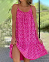 Naomy - Vestito Midi con Canotta Stampata