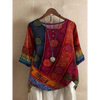 Valarie - Top Bohemien Colorato