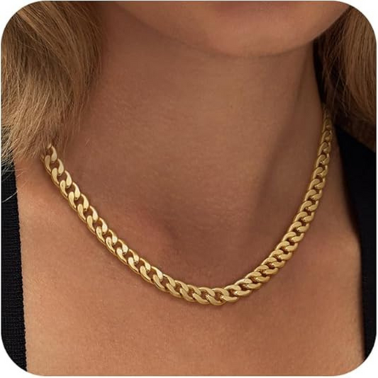 Alfhild – Catena cubana robusta in oro 18k