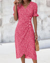 Leviana™ | Abito Elegante con Stampa Floreale