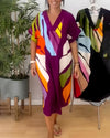 32 Emelia | Abstract Print Dress