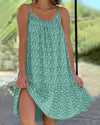 Naomy - Vestito Midi con Canotta Stampata