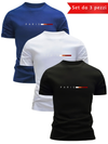 Set 3 T-Shirt Uomo Paris Traspiranti