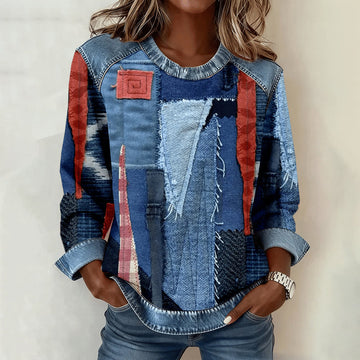 Felpa Vintage Casual