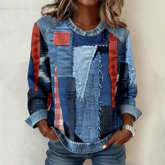Felpa Vintage Casual