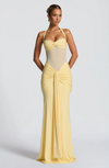 ABITO LUNGO HALTER RUFFLE