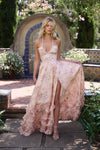 VESTITO IN TESSUTO TAPPETO ROSA COTONE