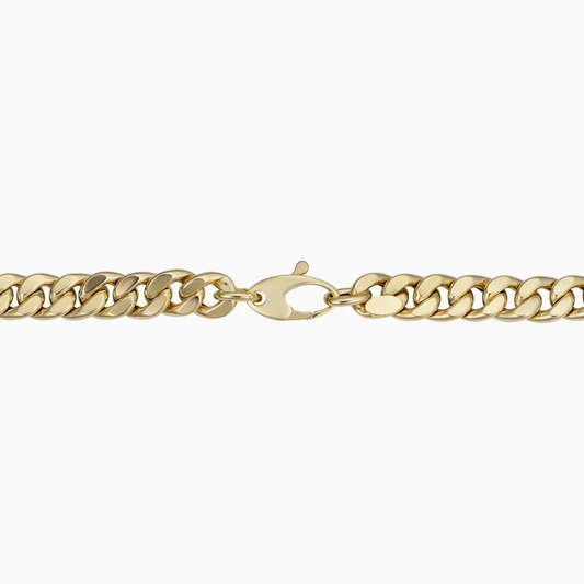 Fenja - Bracciale cubano in oro 16k