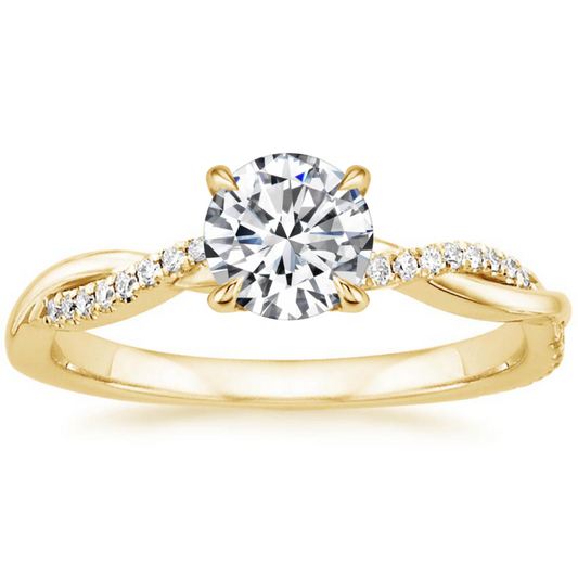 Noa - Anello Elegante in Oro 18k