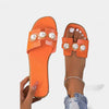 Scarpe Piatte con Perle
