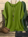 Set di 2 Bluse Morbide con Maniche Ampie