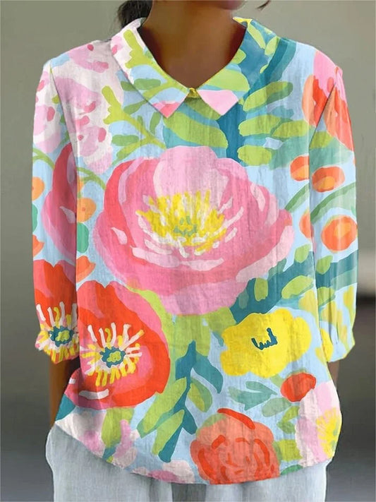 Celestavelle | Blusa Vintage Colorata