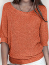 Maglia in Viscosa con Scollo Ampio