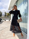 Giulia – Vestito in Pizzo Elegante con Silhouette Valorizzante