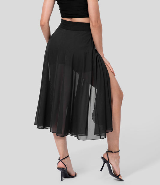 Livia | Gonna Elegante 2-in-1 Nero
