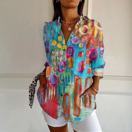 Camicia Colorata Vintage