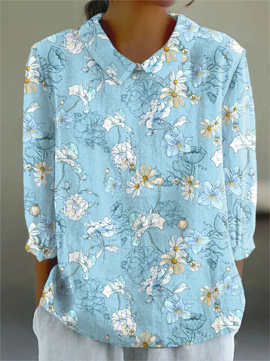 Elysavelle | Blusa Vintage Colorata