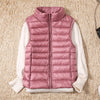 Galora - Nuovo Gilet con Piume Bianche d'Anatra