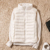 Galora - Nuovo Gilet con Piume Bianche d'Anatra