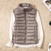 Galora - Nuovo Gilet con Piume Bianche d'Anatra