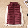 Galora - Nuovo Gilet con Piume Bianche d'Anatra