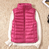 Galora - Nuovo Gilet con Piume Bianche d'Anatra