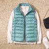 Galora - Nuovo Gilet con Piume Bianche d'Anatra