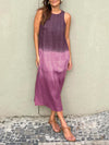 Lysette - Vestito Maxi Stampa Elegante