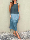 Lysette - Vestito Maxi Stampa Elegante