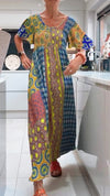 Poppy – Elegante Abito Midi Paisley